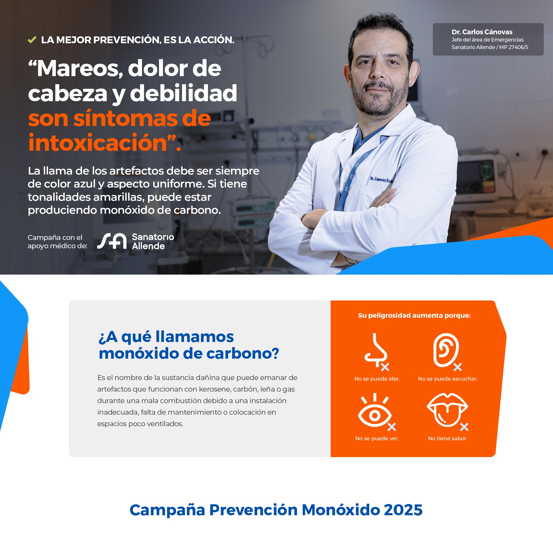 Campaña Monóxido de Carbono - Ecogas